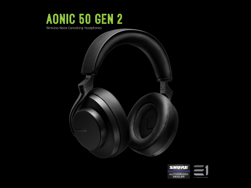 Shure Aonic 50 Gen Over-Ear Noise Canceling Headphones – E1