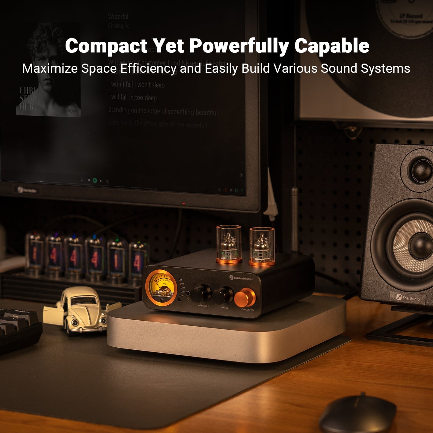 Fosi MC331 DAC / Bluetooth Tube Amplifier