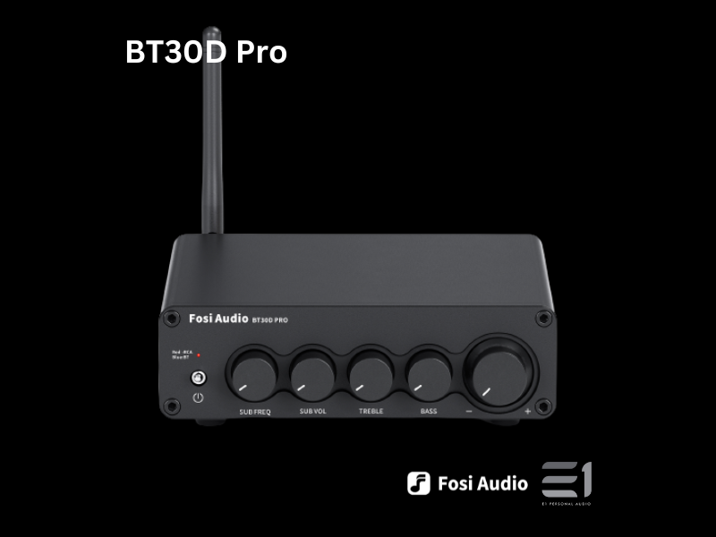 Fosi Audio BT30D Pro DAC / 2.1 Class D Power Amplifier (2x 165w + 1x 350w)