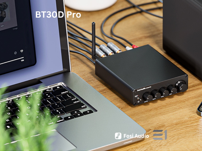 Fosi Audio BT30D Pro DAC / 2.1 Class D Power Amplifier (2x 165w + 1x 350w)