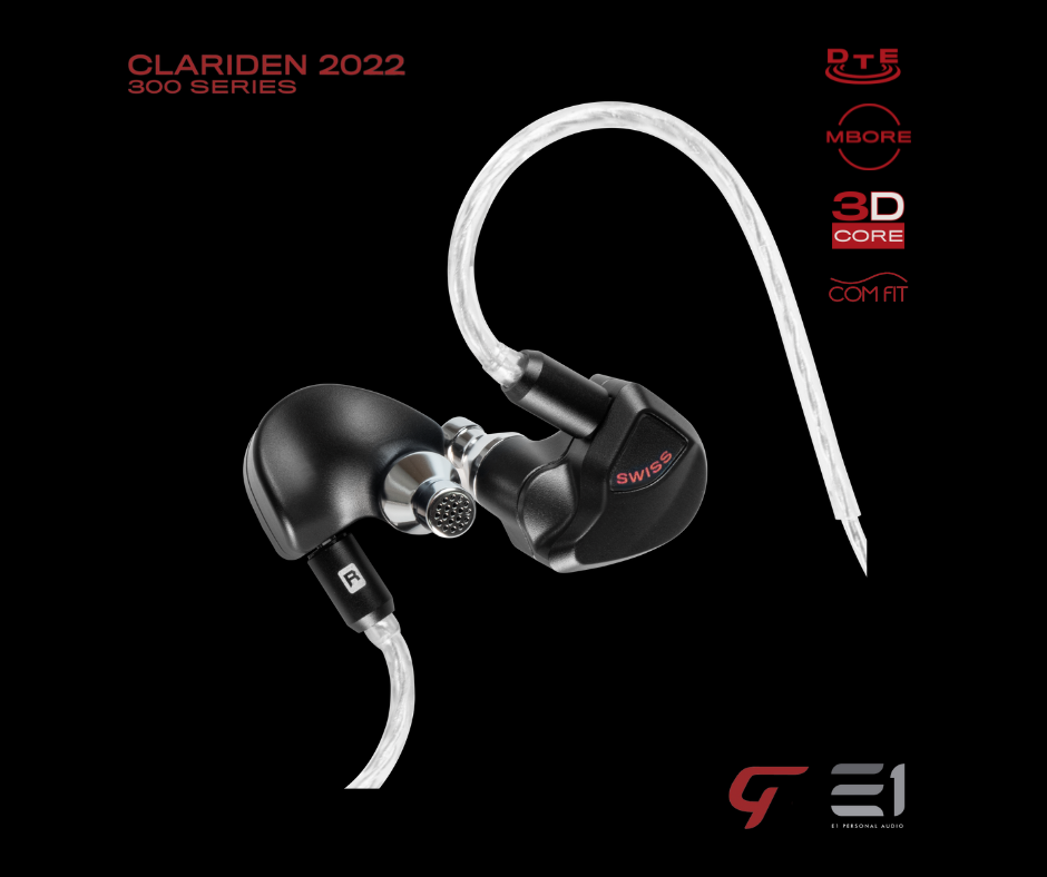 Gaudio Clariden 2022 Universal-fit In-ear Monitors