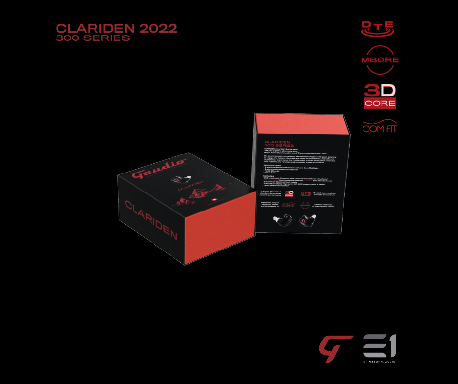 Gaudio Clariden 2022 Universal-fit In-ear Monitors