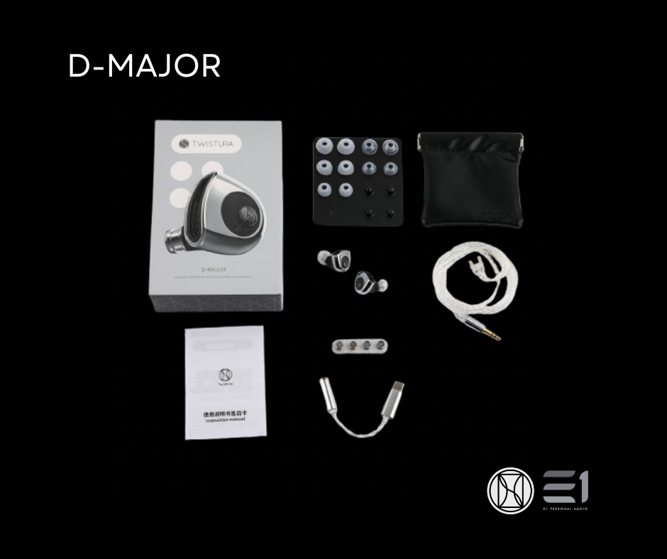 Twistura D-Major Single Dynamic Universal-fit In-ear Monitors
