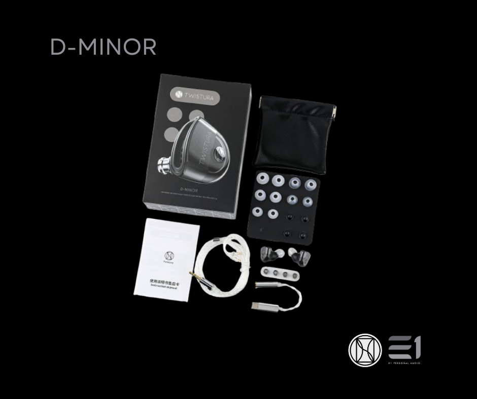 Twistura D-Minor Single Dynamic Universal-fit In-ear Monitors