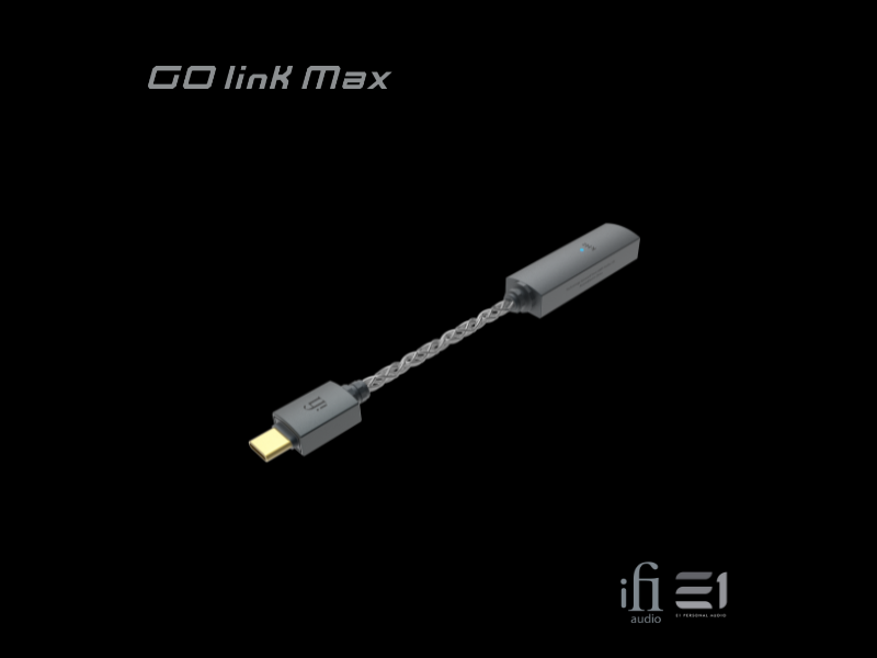 iFi GO-link MAX DAC / Balanced Headphones Amplifier (Dongle)