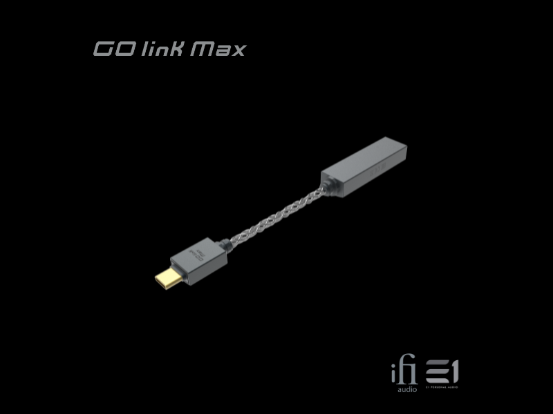 iFi GO-link MAX DAC / Balanced Headphones Amplifier (Dongle)