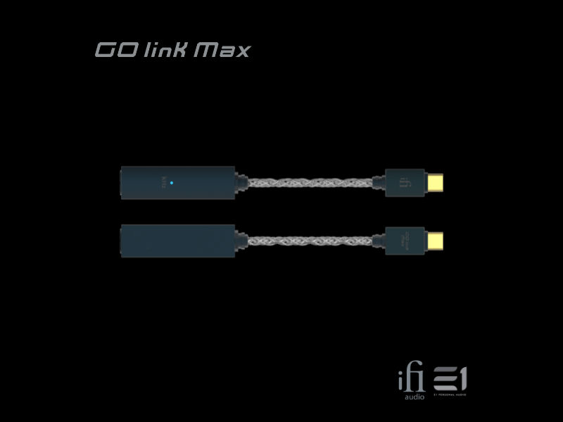 iFi GO-link MAX DAC / Balanced Headphones Amplifier (Dongle)