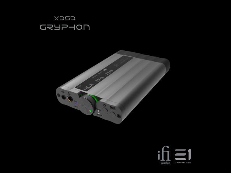 iFi xDSD Gryphon Portable Bluetooth Headphones Amplifier – E1