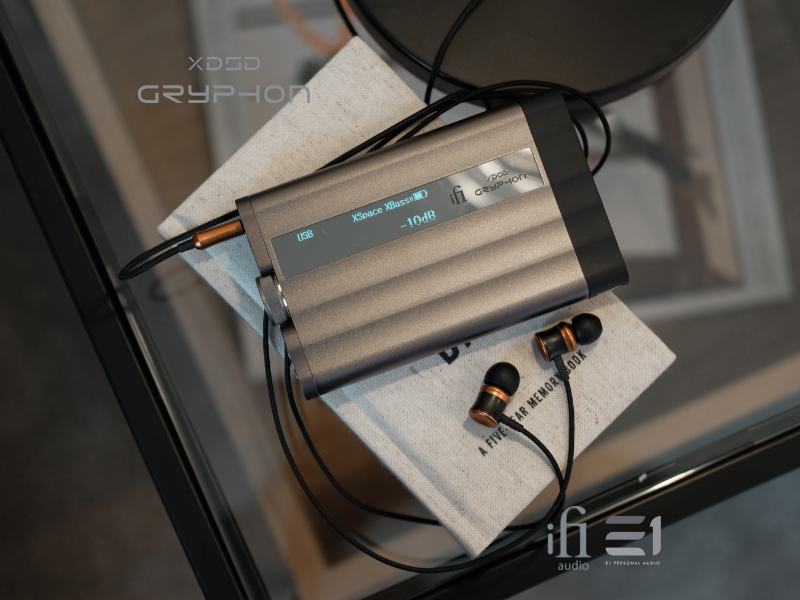 iFi xDSD Gryphon Portable Bluetooth Headphones Amplifier