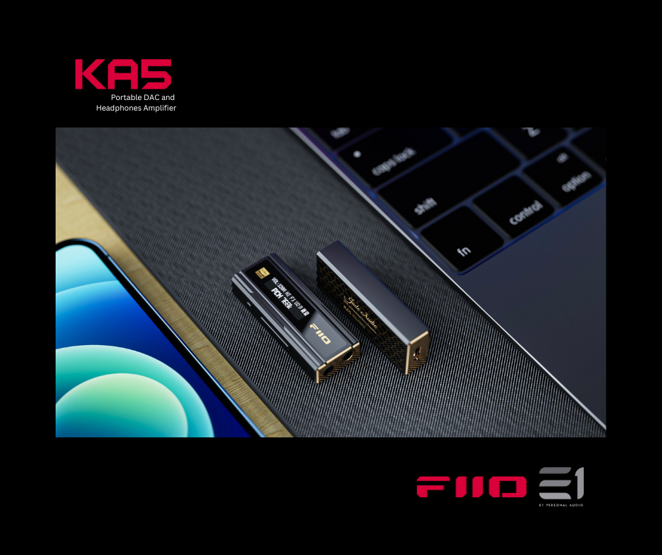 FiiO KA5 Portable DAC and Headphones Amplifier