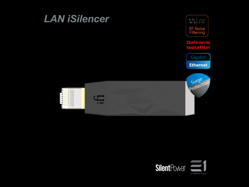 iFi / SilentPower LAN iSilencer Network Noise Filter