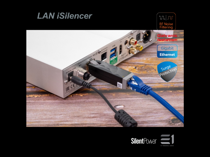 iFi / SilentPower LAN iSilencer Network Noise Filter