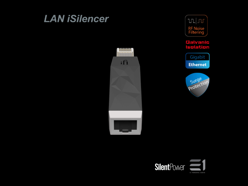 iFi / SilentPower LAN iSilencer Network Noise Filter