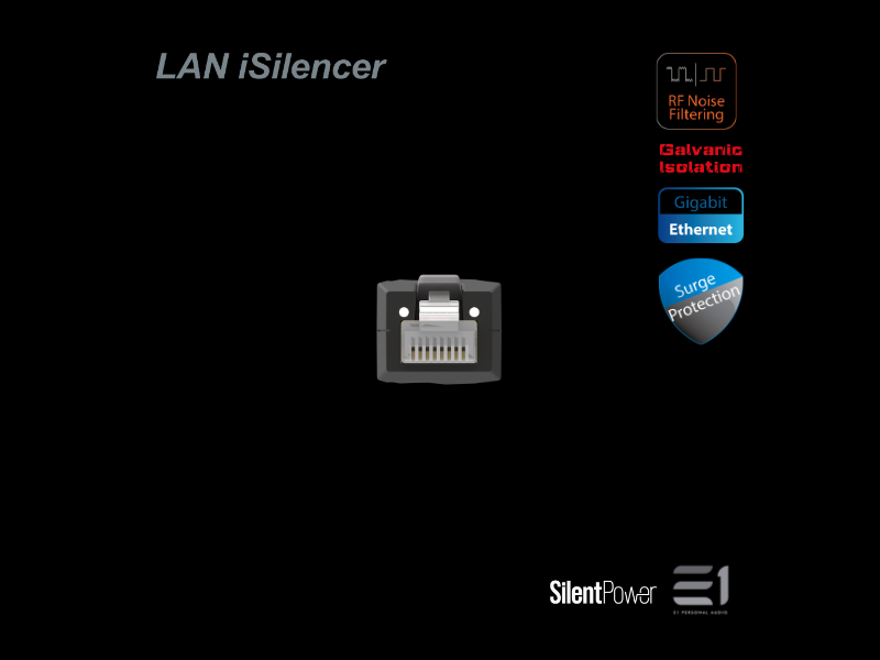 iFi / SilentPower LAN iSilencer Network Noise Filter