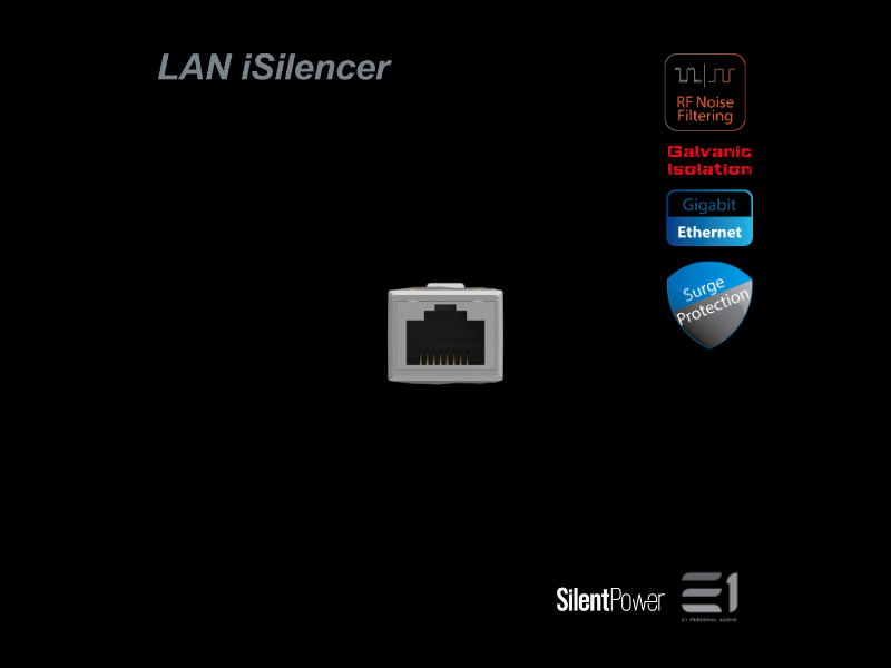 iFi / SilentPower LAN iSilencer Network Noise Filter