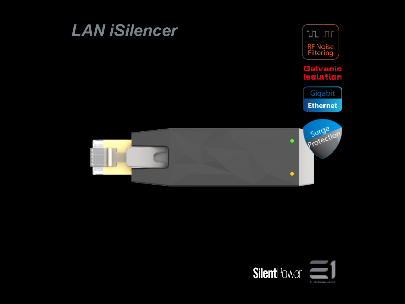 iFi / SilentPower LAN iSilencer Network Noise Filter