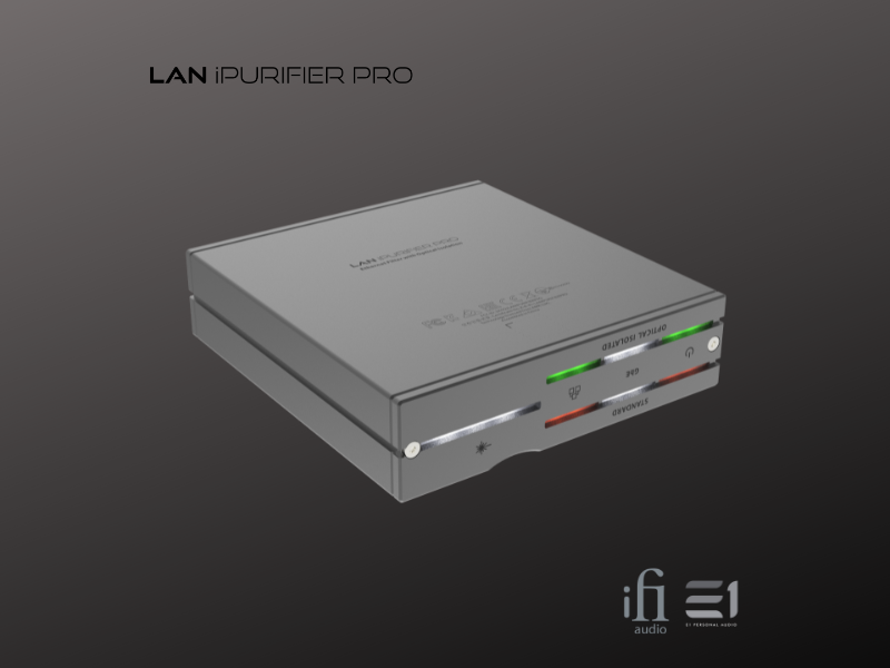 iFi LAN iPurifier Pro Ethernet Filter with Optical Isolation