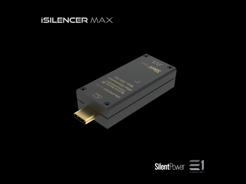 iFi / SilentPower iSilencer MAX USB-C noise filter with ANC3