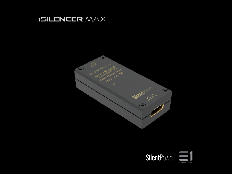 iFi / SilentPower iSilencer MAX USB-C noise filter with ANC3