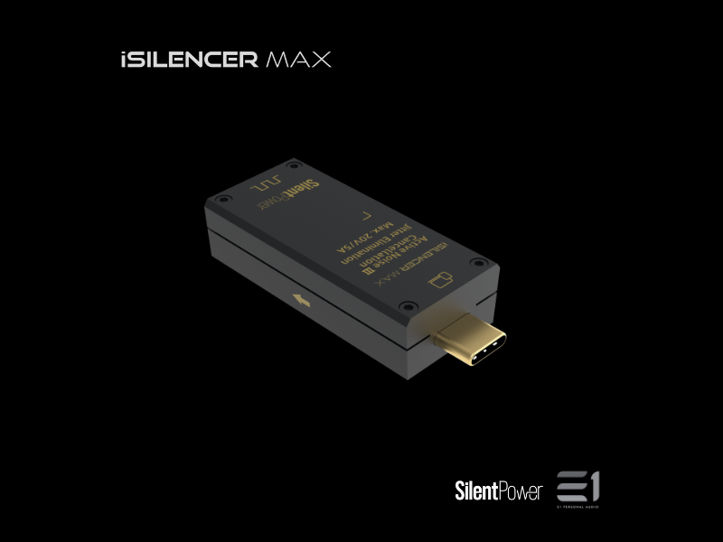 iFi / SilentPower iSilencer MAX USB-C noise filter with ANC3