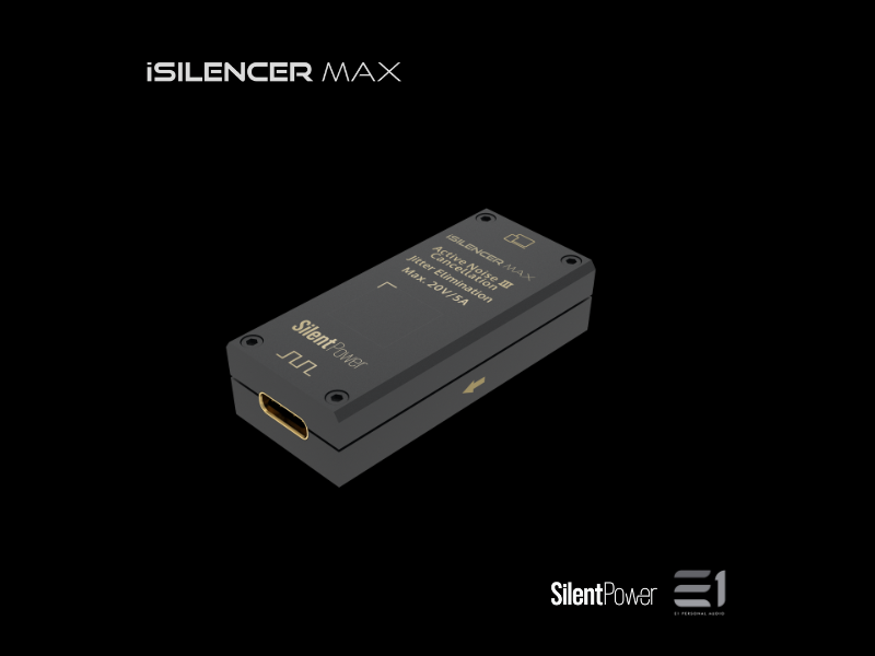 iFi / SilentPower iSilencer MAX USB-C noise filter with ANC3