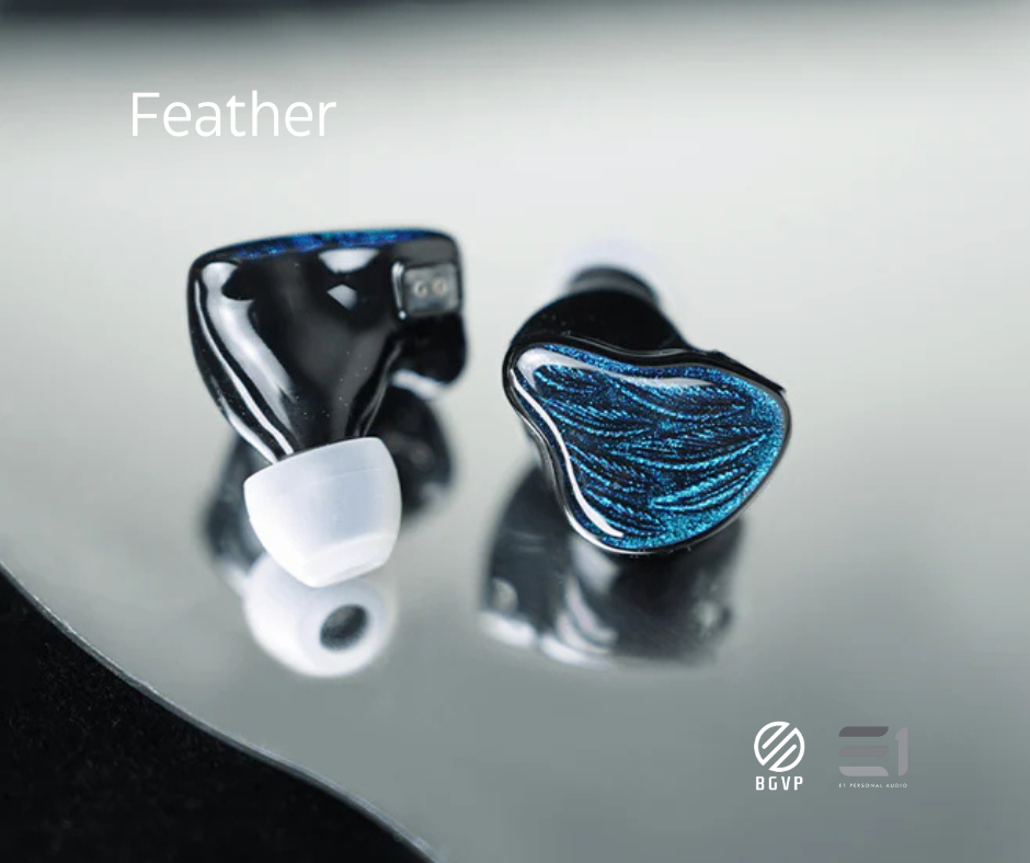 BGVP Feather Hybrid Universal-fit In-ear Monitors