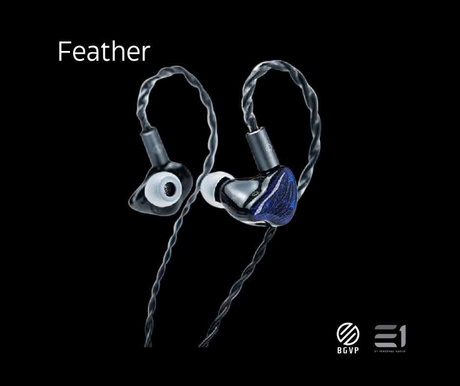 BGVP Feather Hybrid Universal-fit In-ear Monitors – E1 Personal