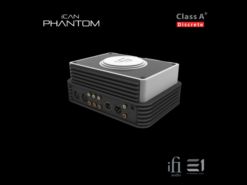 iFi iCAN Phantom Class-A Reference Class Headphone Amplifier