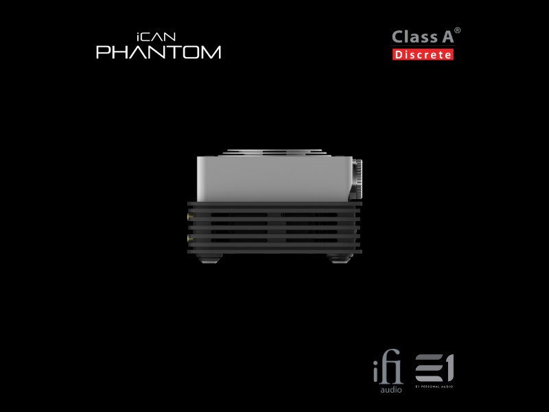 iFi iCAN Phantom Class-A Reference Class Headphone Amplifier