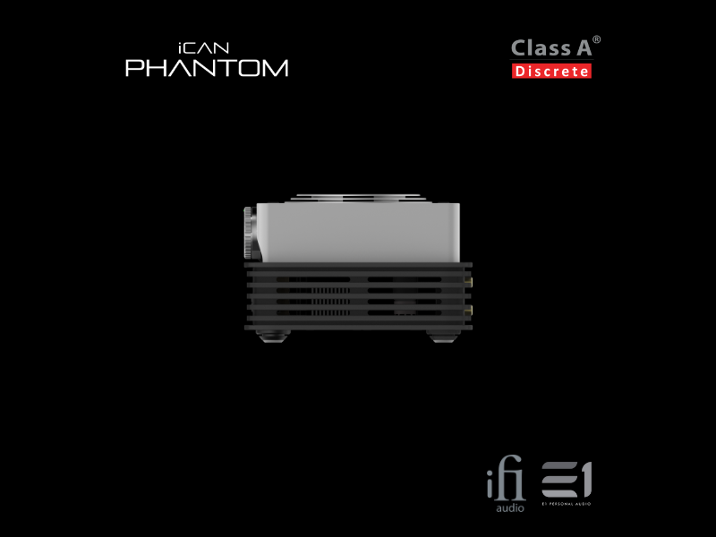 iFi iCAN Phantom Class-A Reference Class Headphone Amplifier
