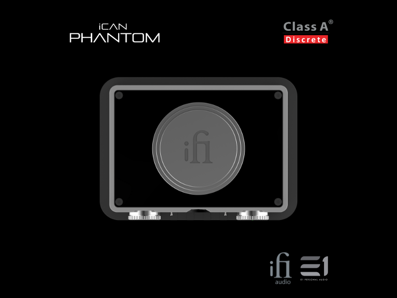 iFi iCAN Phantom Class-A Reference Class Headphone Amplifier