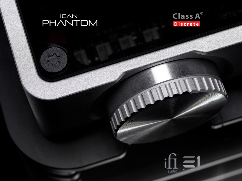 iFi iCAN Phantom Class-A Reference Class Headphone Amplifier