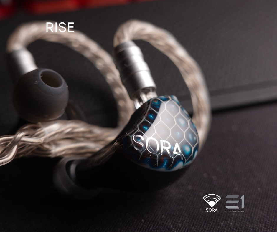 Sora Rise Hybrid (1DD+1BA) Universal-fit In-ear Monitors