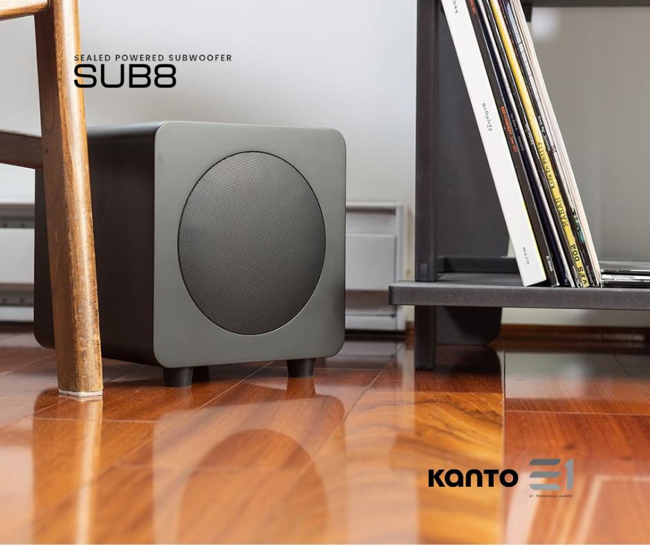 Kanto SUB8V Sealed Powered Subwoofer
