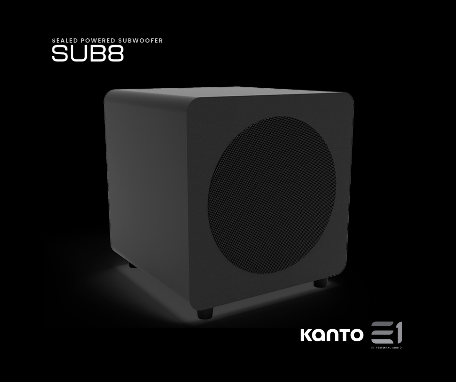 Kanto SUB8V Sealed Powered Subwoofer