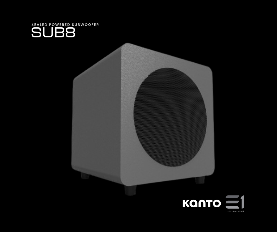 Kanto SUB8V Sealed Powered Subwoofer