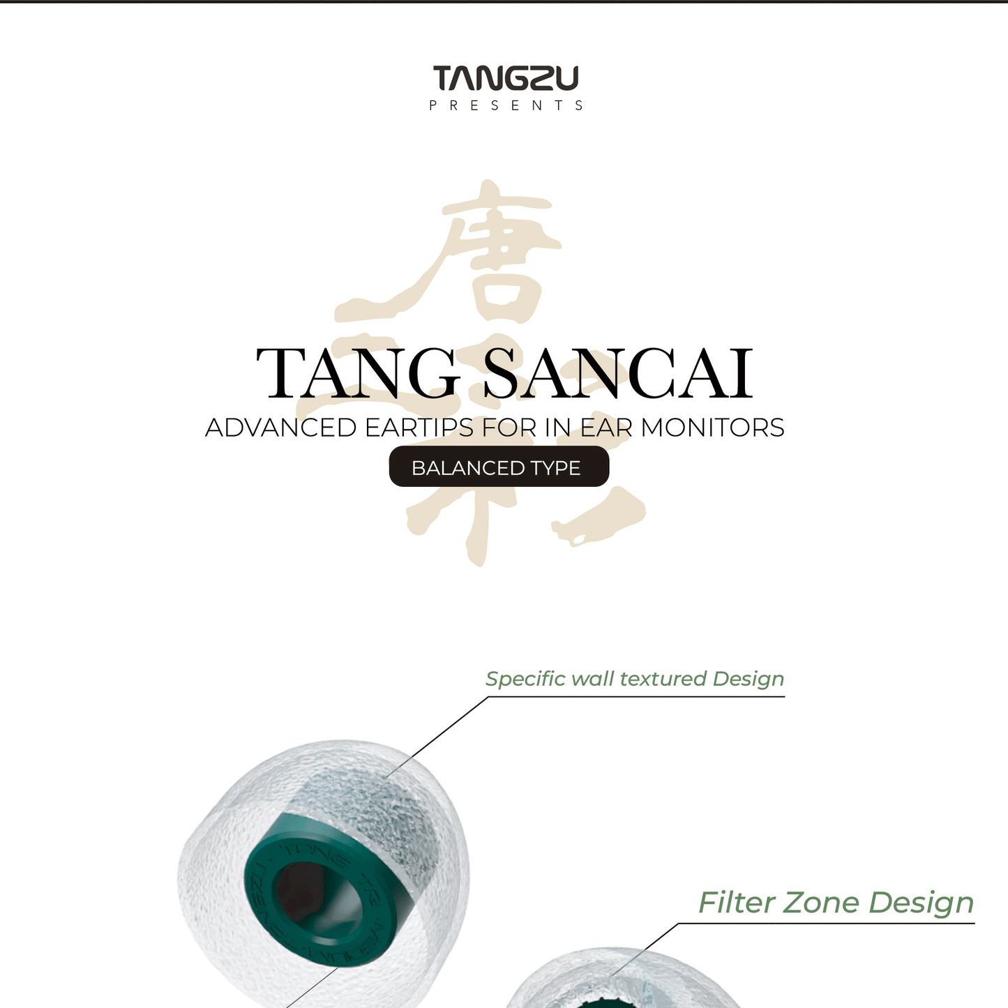 Tangzu Tang Sancai Eartips