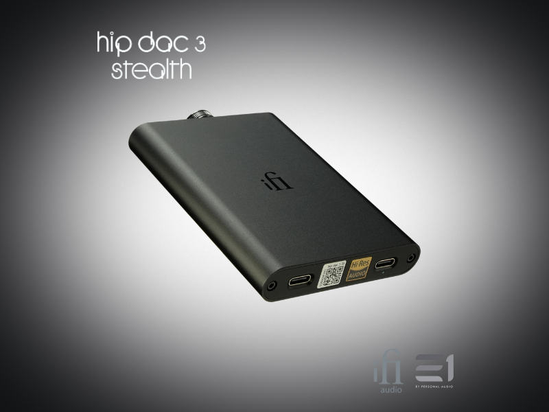 iFi hip-dac 3 (Stealth edition) Portable DAC / Amplifier