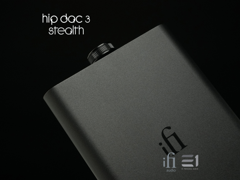 iFi hip-dac 3 (Stealth edition) Portable DAC / Amplifier