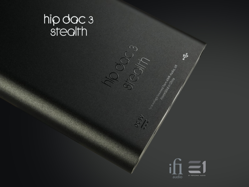iFi hip-dac 3 (Stealth edition) Portable DAC / Amplifier