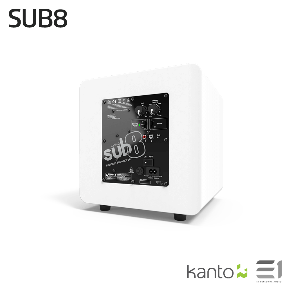 Kanto Audio SUB8 (2022) Powered Subwoofer