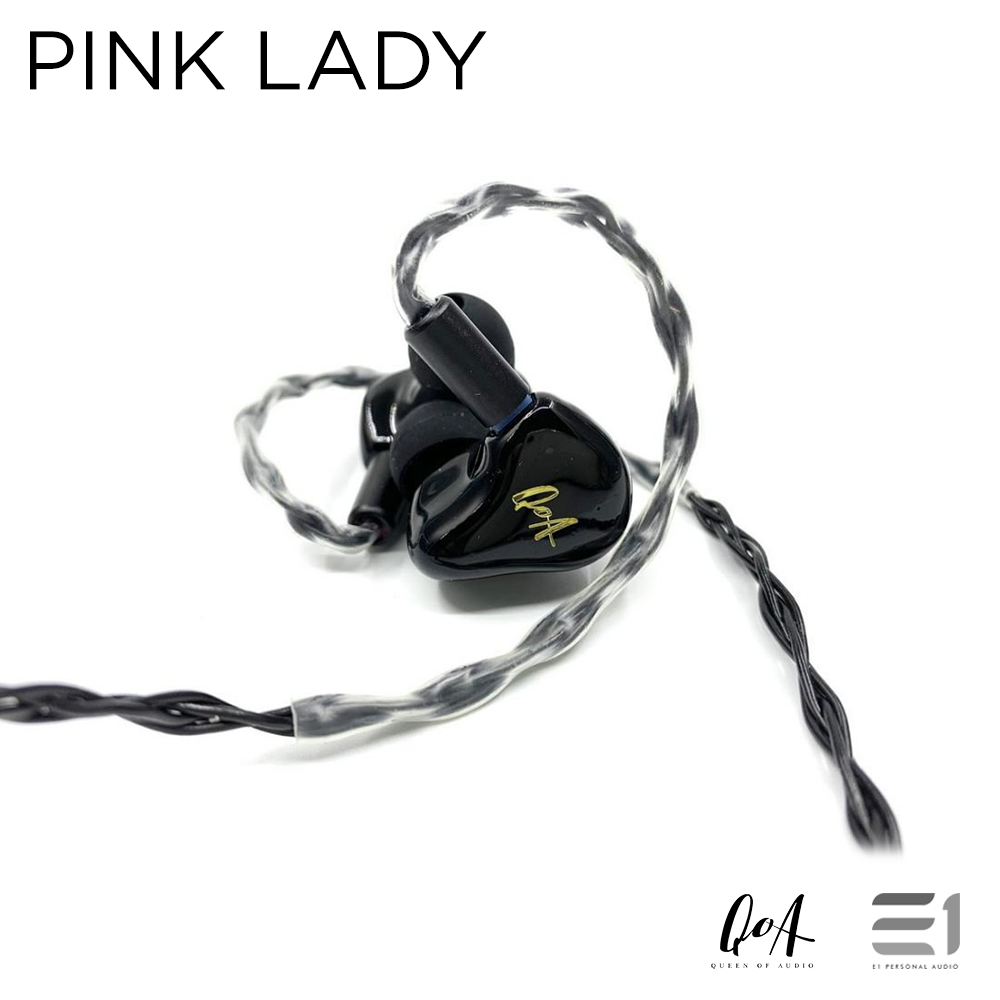 QoA Pink Lady Triple Driver Hybrid In-Ear Monitors
