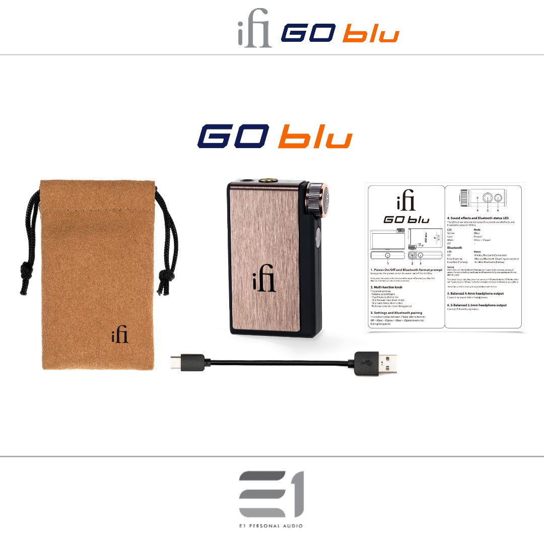 iFi GO blu Bluetooth Amplifier
