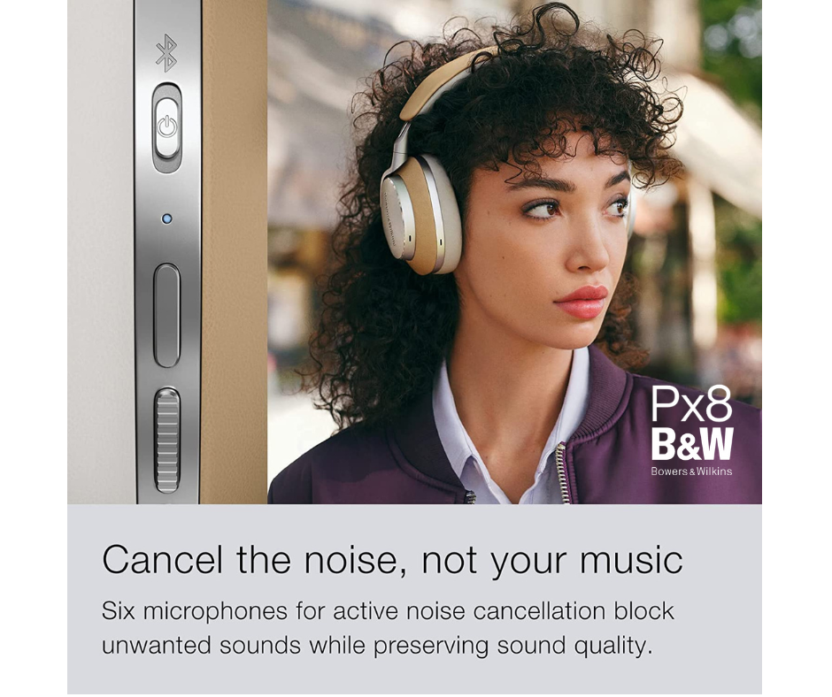 Bowers & Wilkins Px8 Over-Ear Noise Canceling Headphones