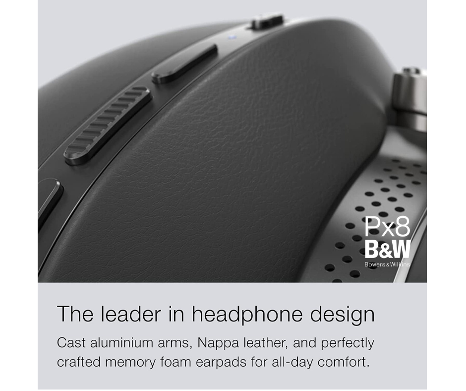 Bowers & Wilkins Px8 Over-Ear Noise Canceling Headphones