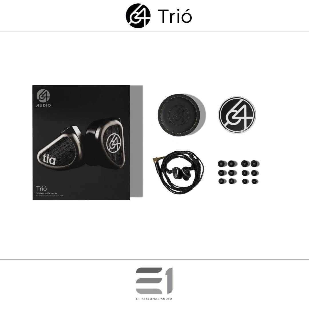 64audio Trió™ Hybrid Universal-Fit In-ear Monitors