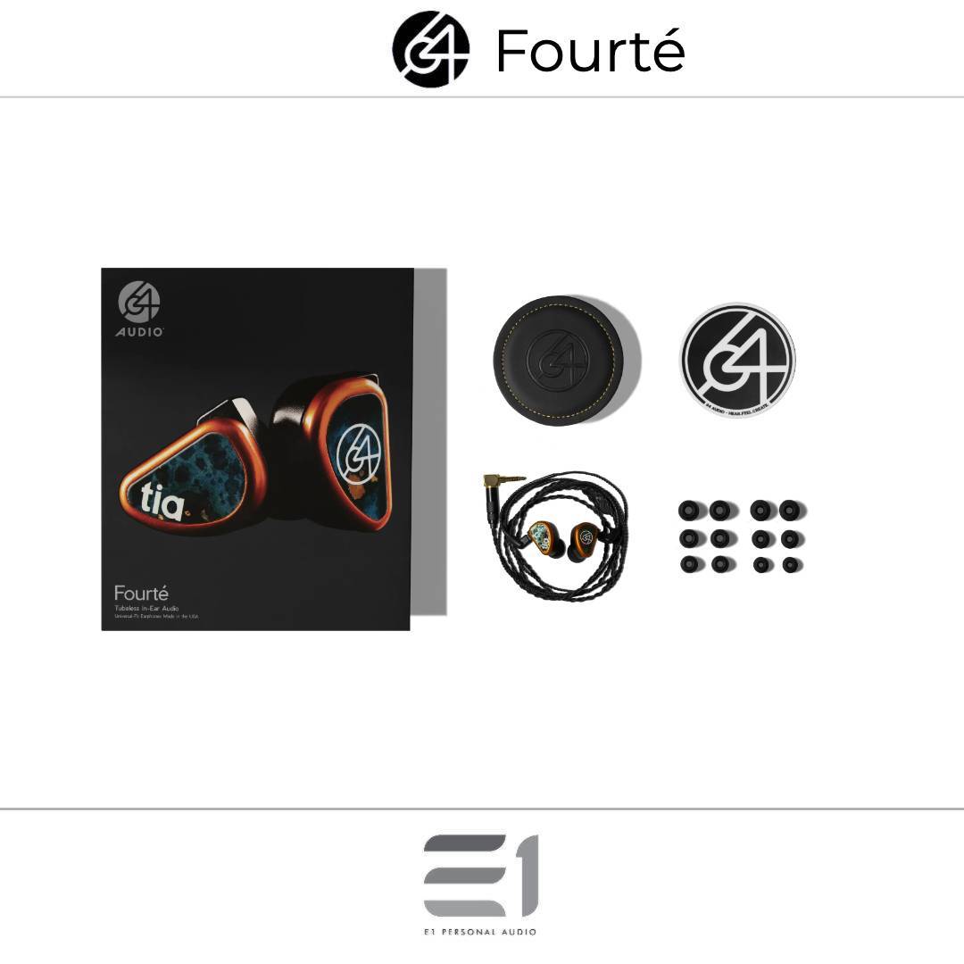 64audio Fourté™ Hybrid Universal-fit In-ear Monitors