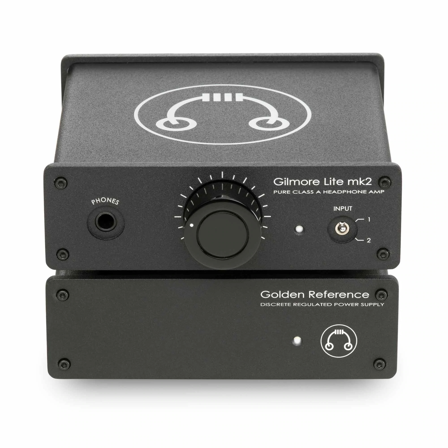 HeadAmp Gilmore Lite Mk2 Class-A Headphone Amplifier c/w Golden Reference PSU