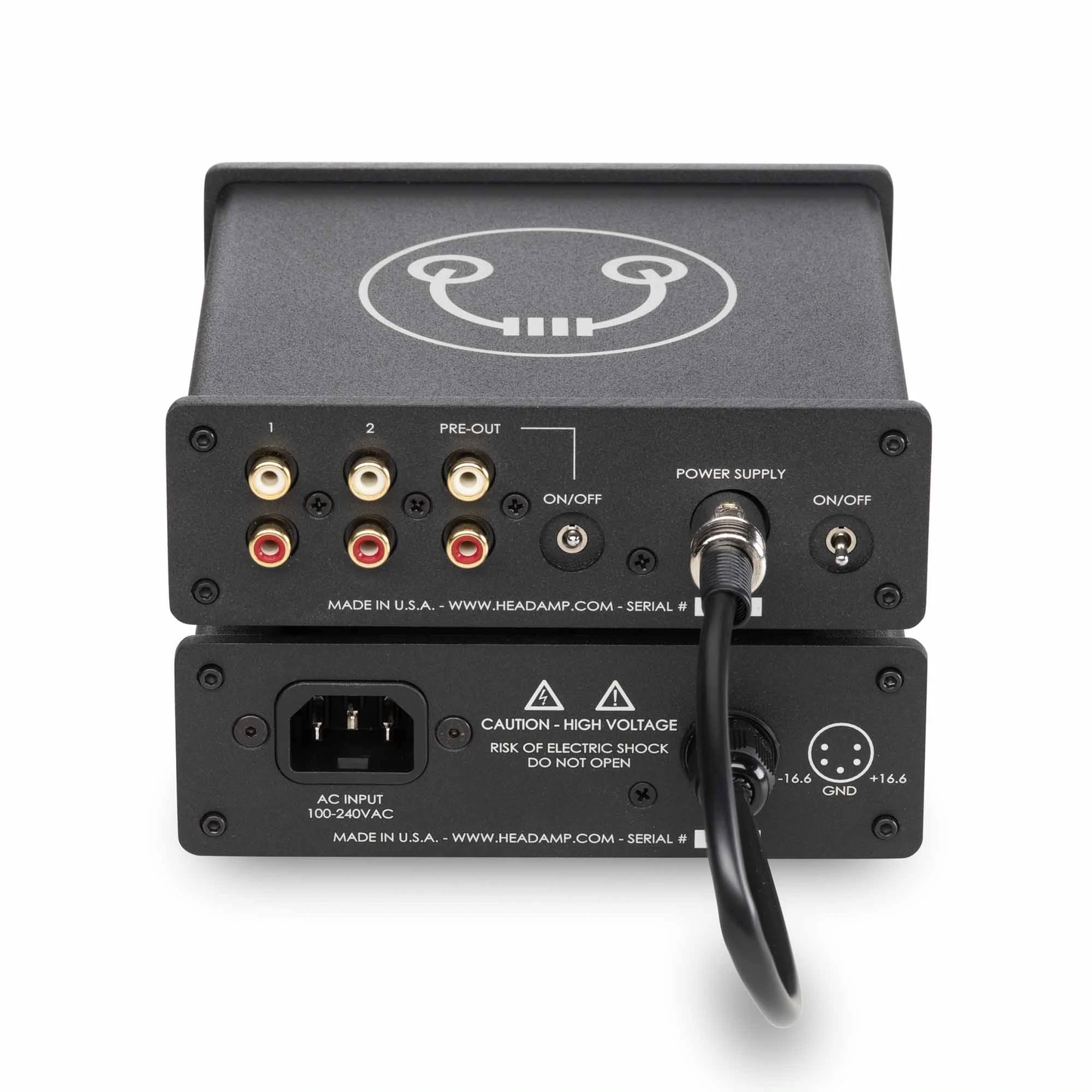 HeadAmp Gilmore Lite Mk2 Class-A Headphone Amplifier c/w Golden Reference PSU
