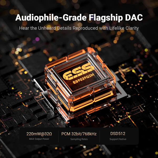 Fosi DS3 Portable DAC / Headphones Amplifier (Dongle)